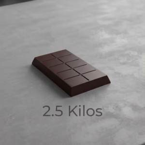 Molde para Marqueta de Chocolate 2.5 kg - 10 Divisiones