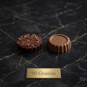 Moldes para Chocolate de Policarbonato Choco Tarta 90g Cavidades: 6 Material: Policarbonato Grado Alimenticio Peso: 90 g Diámetro: 78 mm Alto: 19 mm