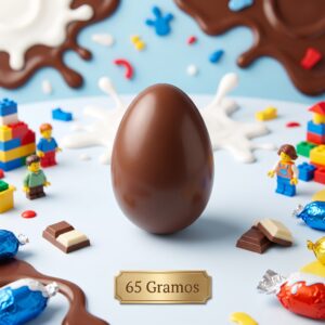 Moldes para Chocolate de Policarbonato Huevo Liso Mediano 65g Cavidades: 8 Material: Policarbonato Grado Alimenticio Peso: 65 g Ancho: 48 mm Largo: 73 mm Alto: 27 mm
