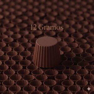 Moldes para Chocolate de Policarbonato Capacillo 12g Cavidades: 21 Material: Policarbonato Grado Alimenticio Peso: 12 g Diámetro: 27 mm Alto: 20 mm mm Alto: 15 mm