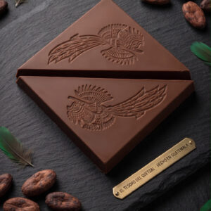 Molde de Policarbonato para Chocolate Barra Quetzal 80g